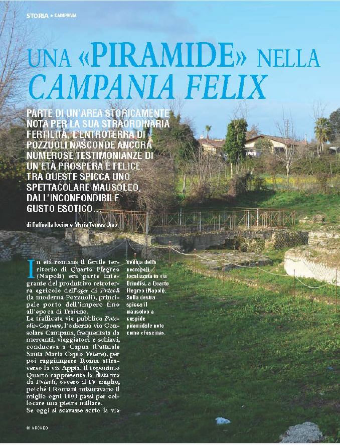 Una «piramide» nella Campania Felix